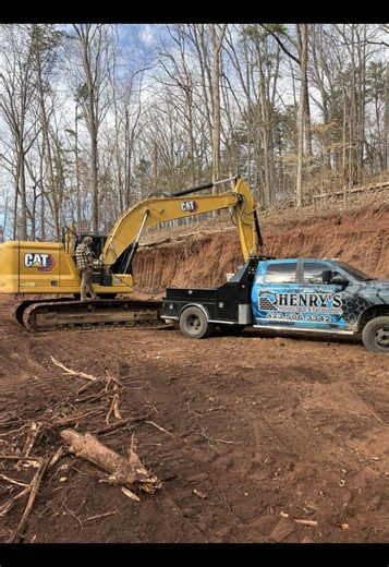 Undercut going down @Henry’s Hardscape&Excavation