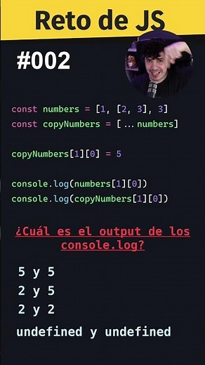 😱 BE CAREFUL when copying arrays and objects with the SPREAD operator. (Javascript Challenge) #sh...
