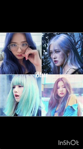 which colour hair do you like the most #blackpink #kpop #@Fluffy_flowers-1234