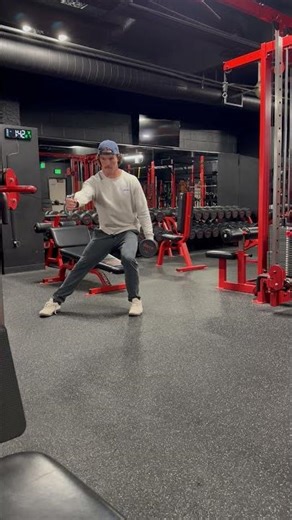 Cable Assisted IPSI Lateral Squat