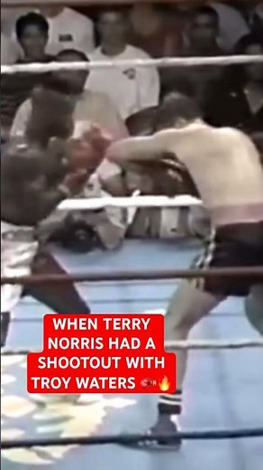 TERRY NORIS VS TROY WATERS 1993 #boxing #Fight #highlights #shorts