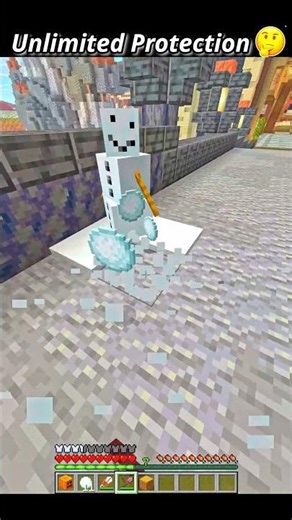 How to Get Unlimited Protection | Minevraft |#minecraft #unlimited #protection #4k #new #tweening