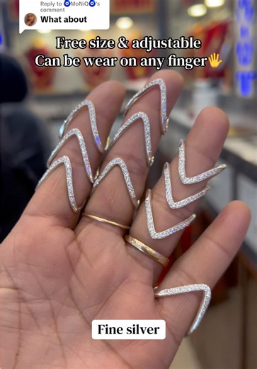 Replying to @🧿MoNiQ🧿 | Silver Ring