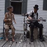 Playing Music On The Porch
