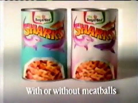 Chef Boyardee Sharks commercial (1990)