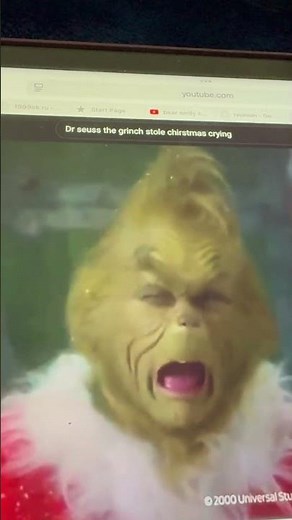 Dr. Seuss How The Grinch Stole Christmas Grinch Crying