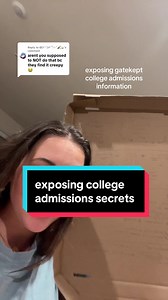 Exposing College Admissions Secrets for Success