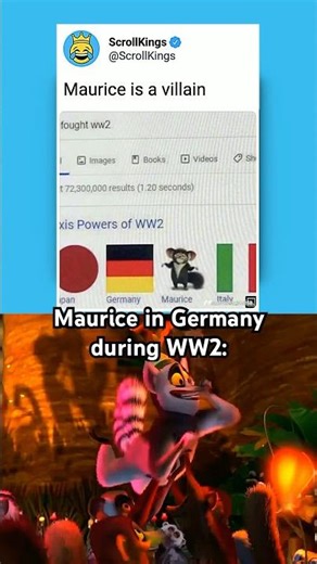 Maurice one of the axis 😂