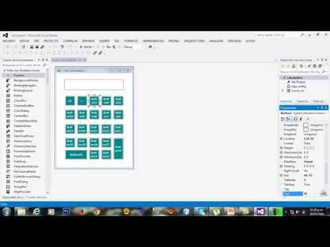 Calculadora en Visual Basic Studio Net 2012