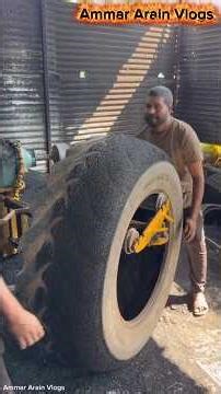 Amazing process of Retreading Tyres