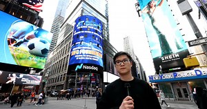 ST Chain & WFC Foundation Make a Landmark Appearance on the Nasdaq “World’s No.1 Screen”