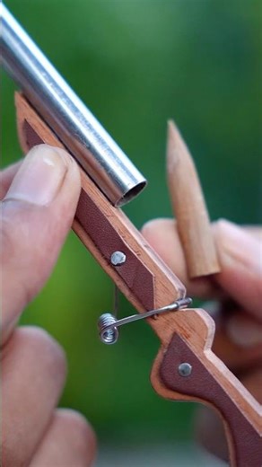 DIY Cute Wooden Toys with spring #Toys #diy #craft ￼