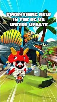 EVERYTHING NEW IN THE WATER DINO UPDATE IN UG VR #roblox #gorillatagquest #ugvr #vr #gaming