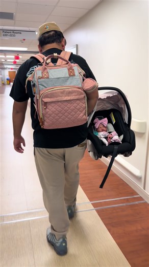 Father's Joy: Bringing Home the Newborn