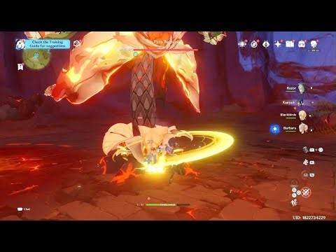How to beat Pyro Regisvine Elite Boss | Genshin Impact | Guide #gamergirl #genshinimpact