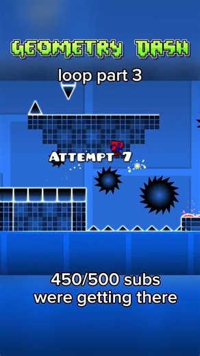 geometry dash loop part 3#loop#geometrydash