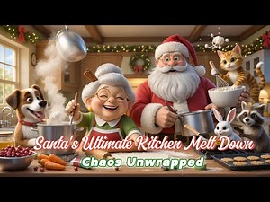 Chef Bear Comedy Bites | Santa’s Ultimate Kitchen Meltdown | Chaos Unwrapped