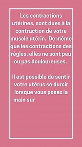[LE SAVIEZ-VOUS ?]⁣ Qu'est-ce que des contractions utérines ? #lesaviezvous #magicmaman #santé #grossesse #maman | Magicmaman France
