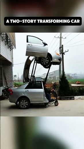 A Two-Story Transforming Car – The Wild Invention That Shocked the Internet!