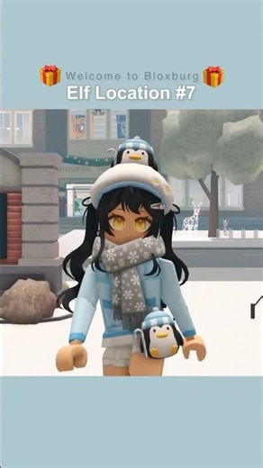 Day 7 Elf Location in Bloxburg 🎁 #bloxburg #bloxburgupdate #roblox