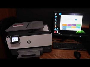 HP OfficeJet Pro 9012 SetUp Computer or Laptop Windows 10 Review.