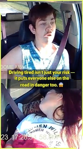 This is what happens when you drive tired 😱 | HrtWarming
