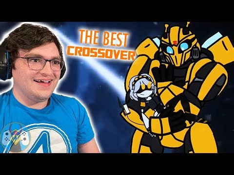 V And Bumblebee! Transformers X Murder Drones Crossover Ep1 Reaction!