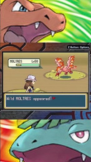 Shiny Moltres after 9870 Soft Resets | Pokémon Fire Red & Leaf Green