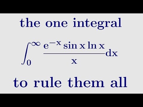 This integral will improve your advanced math skills