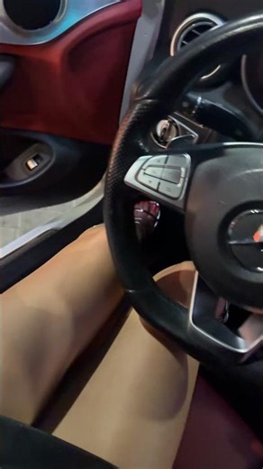 High Heels and Mercedes — Is That Even Legal? #mercedes #highheels #pov