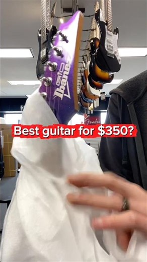 Name a better guitar for $350! It’s hard to beat this Ibanez Gio GRG121SP! #guitars #ibanez #guitar