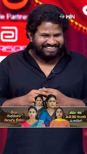 #shorts - Hyper Aadi Ultimate Comedy Performance #Bhavana #SatyaSri #Sridevidramacompany