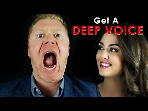 How To Get A Deep Voice That Intimidates Men And Attracts Women