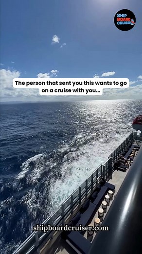 Send this to the person you want to go on a cruise with! ✉️ 🌊🌊🌊🌊🌊🌊🌊🌊🌊🌊🌊🌊🌊🌊🌊🌊🌊🌊 #cruiseship #cruising #cruise #cruiseaddict #travel #shipboardcruiser #fblifestyle | Ship Board Cruiser