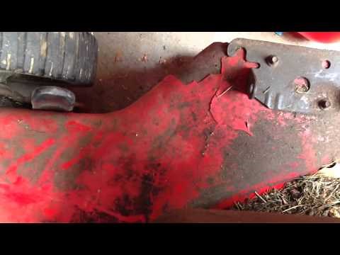 Fix Lawn Mower Wheel Deck Height Adjuster Lever Tabs