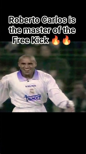 Roberto Carlos is the master of the Free Kick 🔥🔥 #shorts #popular #foryou