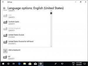 How to add different Language Keyboard in Windows Server