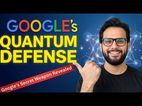 Google's Secret Weapon Against Quantum Hackers | Post-Quantum Cryptography Explained | Ehtesham Khan