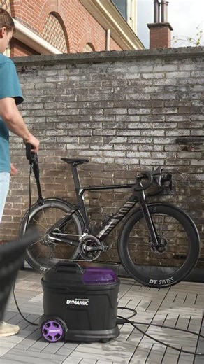 8.7K views · 557 reactions | Clean Machine  Coming Soon  30-10-2025 The Clean Machine is a cordless mobile pressure washer specifically designed for bicycles. Equipped with a rechargeable battery pack and a 20-litre built-in water tank, it allows you to clean your bike anywhere, without the need for a tap or power outlet! Clean like a pro! Anytime and anywhere! More info in the link in bio  #dynamicbikecare #fckdirtybikes | Dynamic Bike Care | Facebook