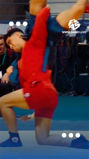 Gorka GRACIA (ESP) attempted a fireman's carry at the European SAMBO Championships 2026 in Georgia💥