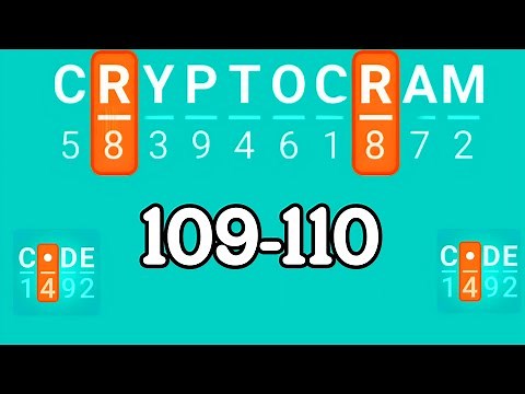 CRYPTOGRAM level 109 110