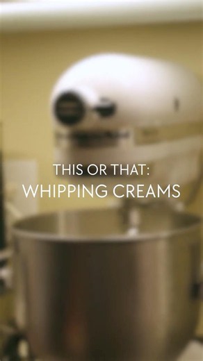 Heavy cream vs whipping cream, what's the difference? 🍨
