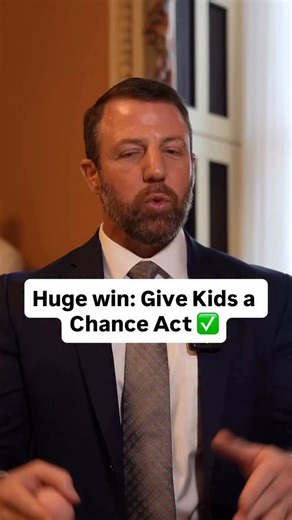 Senator Markwayne Mullin | Bernie Sanders backed down. We passed our bill, the Give Kids a Chance Act— it’s headed to President Trump’s desk to be signed into law.... | Instagram