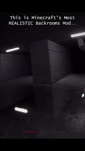 This is Minecraft's most REALISTIC Backrooms Mod..
