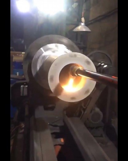 Tungsten carbide internal coating by HVOF process