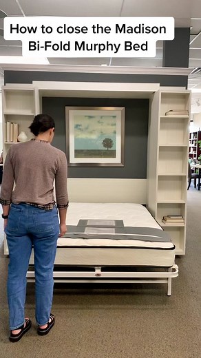 How to Close the Madison Bi-Fold Murphy Bed