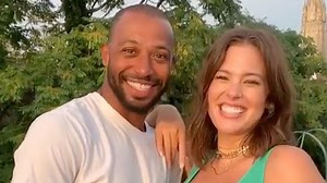 Ashley Graham shows off baby bump, ,