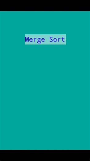 Machgorithm on Instagram: "Merge Sort Visualized . . . #coding #cppproject #cplusplusprogramming #codinglife #codingbootcamp #codingisfun #codingninjas #coder #coderlife #coderslife #codersofinstagram #programming #programmingproblems #programmers #codingdays #codingchallenge #assembly #instagramgrowth #asciiart #cmd #cmdprompt #batchprocessing #aiartcommunity #artificialintelligence #deepseek #openai #meta #metaverse"