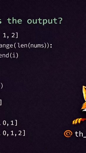 The Fox🦊 Coder | Python 🐍 on Instagram: "Looks like a terminal. Runs like Python. Breaks brains 😈 What’s the output? 👇 #python #learnpython #pythonquiz #codinglife #programming developer pythonbeginner codersofinstagram th_e_fox_coder"