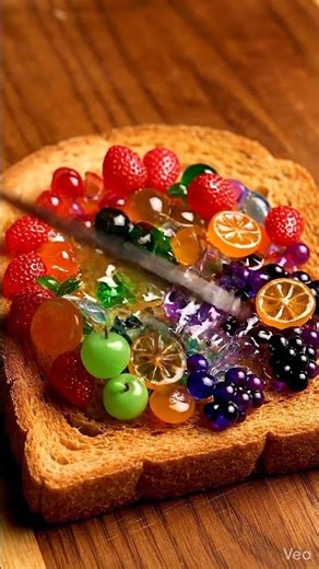 Glass Fruits SHATTER?! 🍎💥 Watch Them Turn Into a Smooth Spread! #shorts